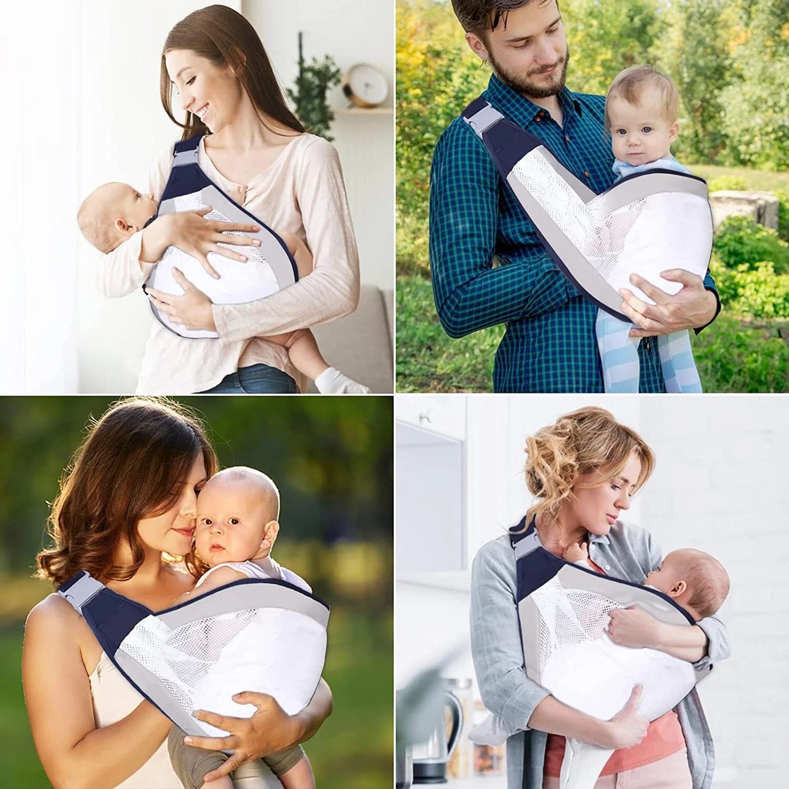 SnugNest™ Ergonomic Baby Sling Carrier