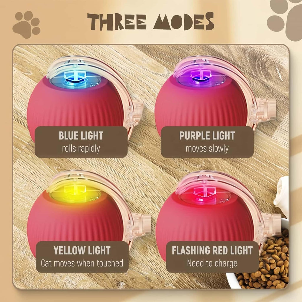 SmartPaws™ Interactive Rolling Cat Ball