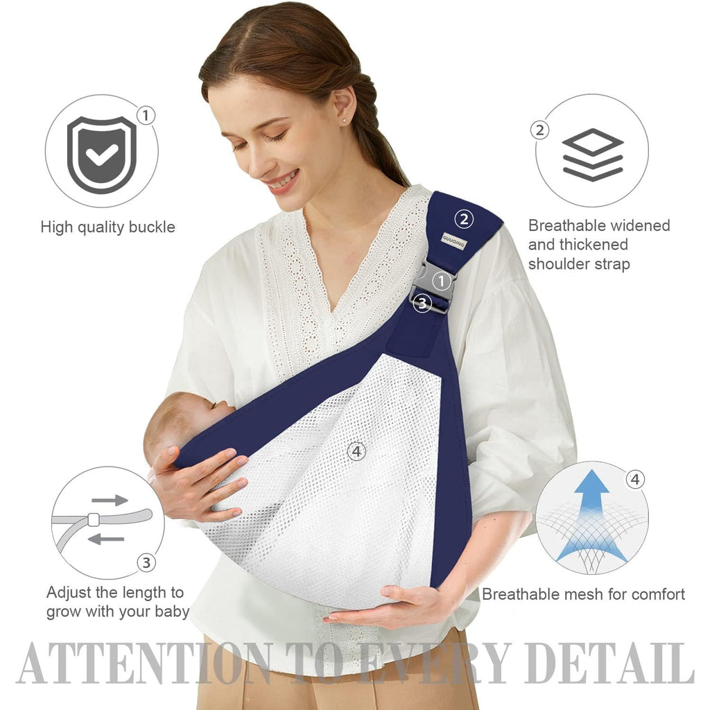 SnugNest™ Ergonomic Baby Sling Carrier