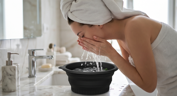 ❄️ GlowDip™ Silicone Facial Ice Bowl